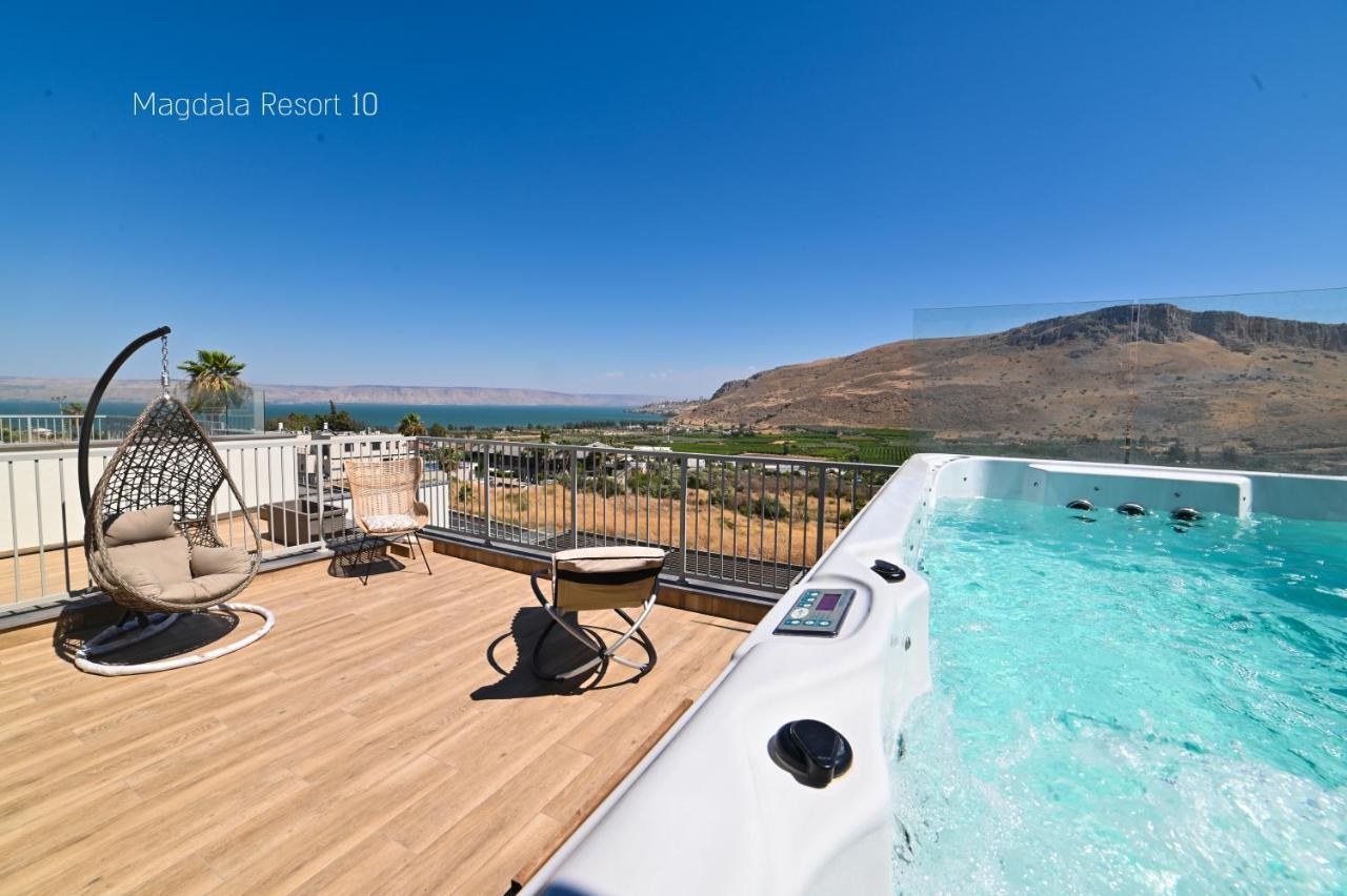 Yalarent Magdala Resort- Luxury Suites With Pool Or Jacuzzi With Sea View Migdal Esterno foto