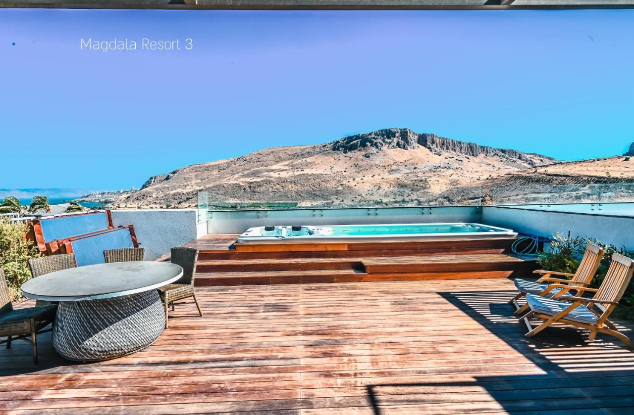 Yalarent Magdala Resort- Luxury Suites With Pool Or Jacuzzi With Sea View Migdal Esterno foto